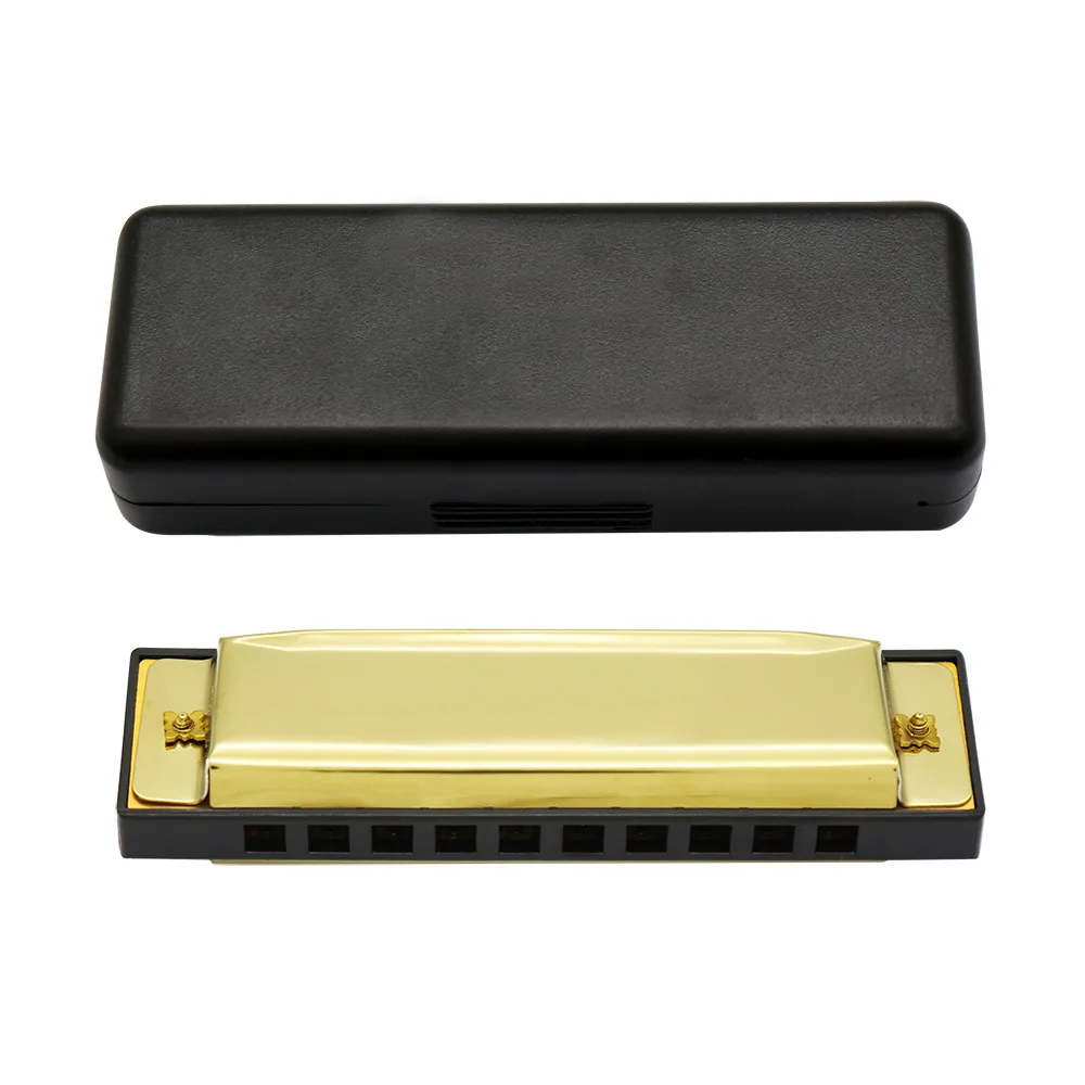 10 hole 20 tone harmonica, C key, blues, mouth playing instrument, beginner playing harmonica with 10 holes, playing harmonica a