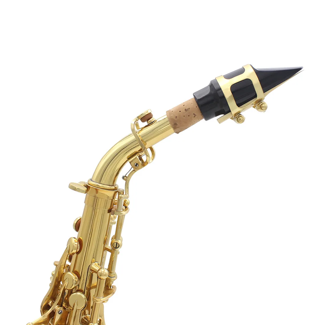 Factory direct sales of B-tone saxophone, high pitched small bend for children and adults to practice brass saxophone and wind i - Children's Coats 9