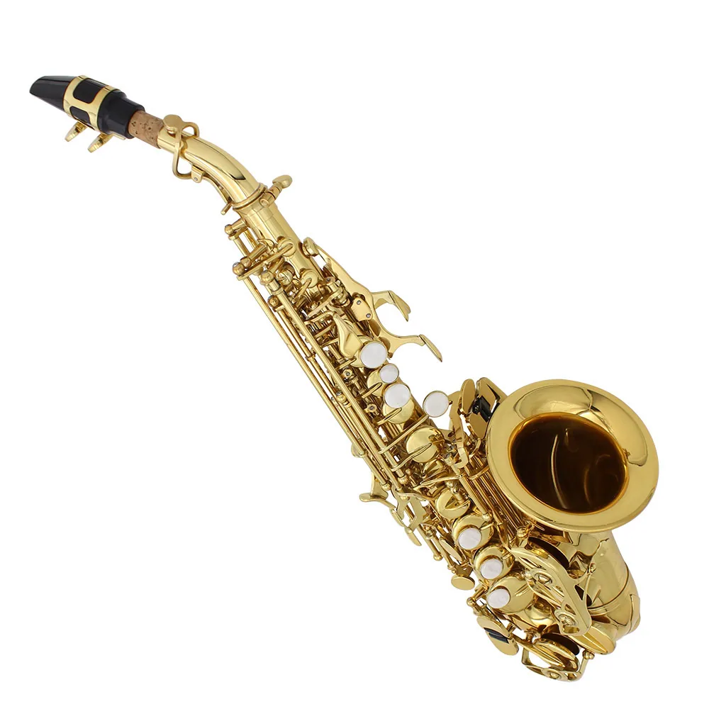 Factory direct sales of B-tone saxophone, high pitched small bend for children and adults to practice brass saxophone and wind i - Children's Coats 11
