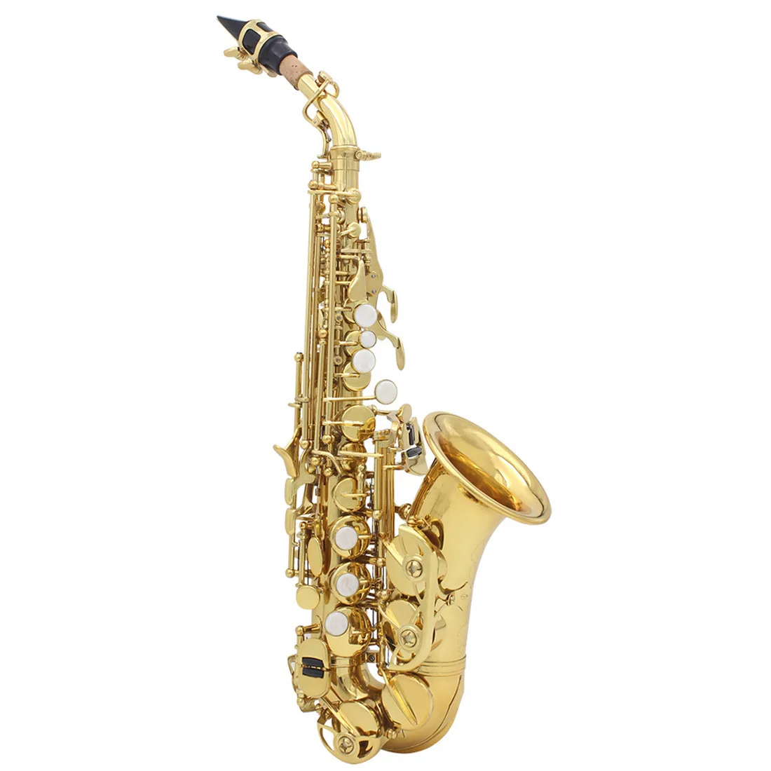 Factory direct sales of B-tone saxophone, high pitched small bend for children and adults to practice brass saxophone and wind i - Children's Coats 4