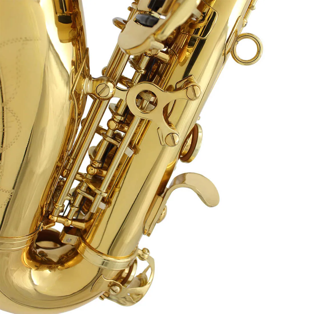 Factory direct sales of B-tone saxophone, high pitched small bend for children and adults to practice brass saxophone and wind i - Children's Coats 18