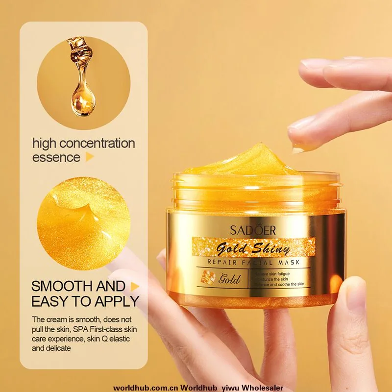 Full English SADOER Gold Repair Mask Leave-in application hydrating and moisturizing cross-border foreign trade supply wholes