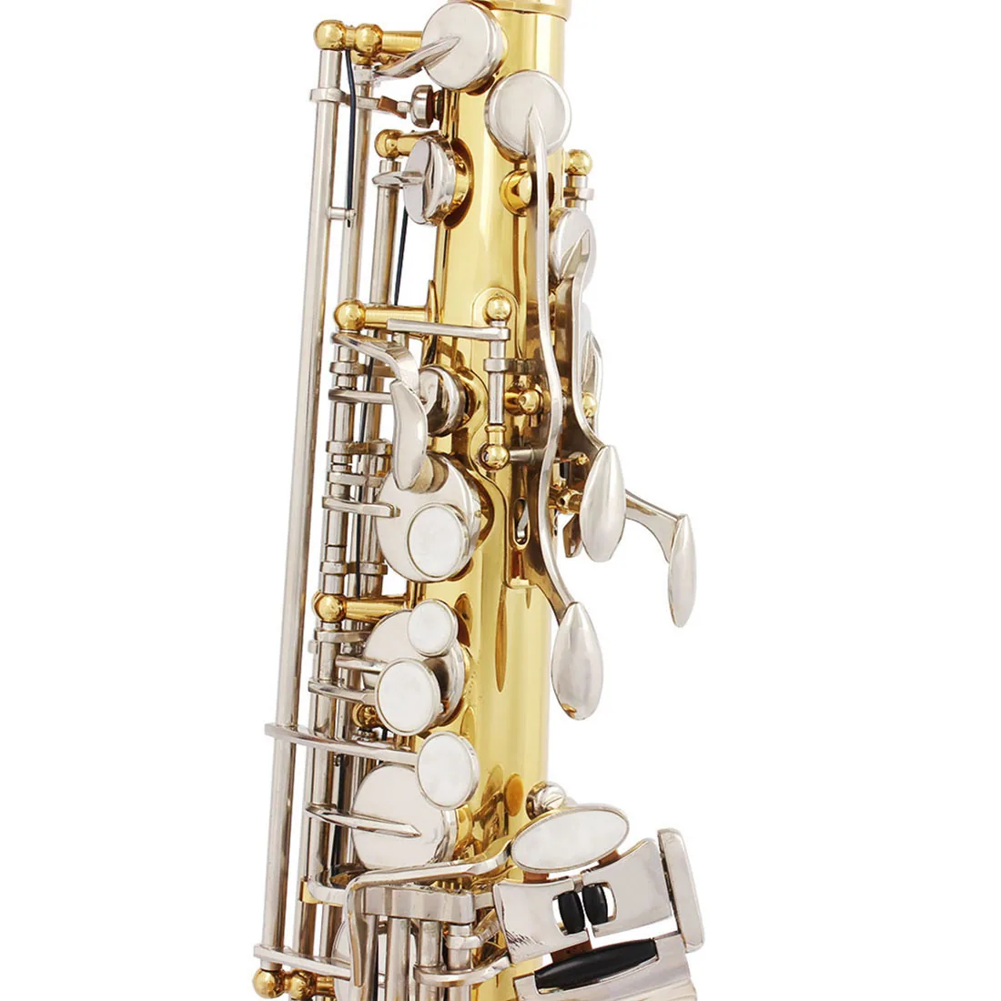 Factory direct sales of E-tone alto saxophone for beginners, instrument grading and performance level, painted gold brass saxoph 14