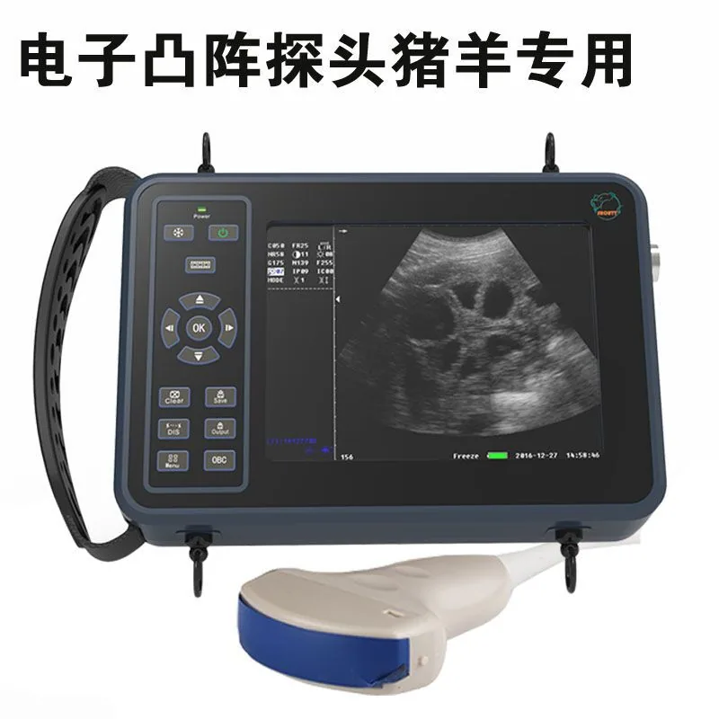 Animal B-ultrasound machine, sheep and cattle B-ultrasound pregnancy testing instrument, pig B-ultrasound machine, livestock B-u 4