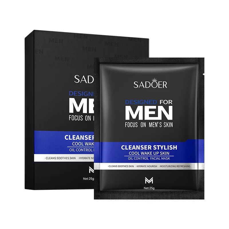 Full English SADOER Niacinamide Whitening and Freckle Removal Mask Mask Boxed Moisturizing Mask Summer Cross-border Foreign Trad 2
