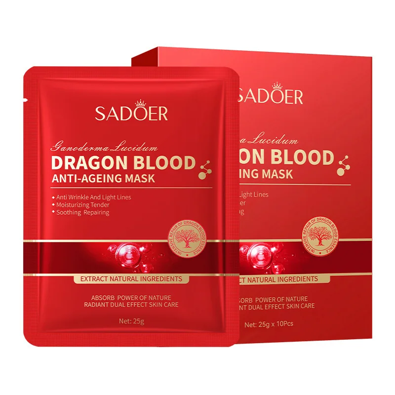 Full English SADOER Niacinamide Whitening and Freckle Removal Mask Mask Boxed Moisturizing Mask Summer Cross-border Foreign Trad 5