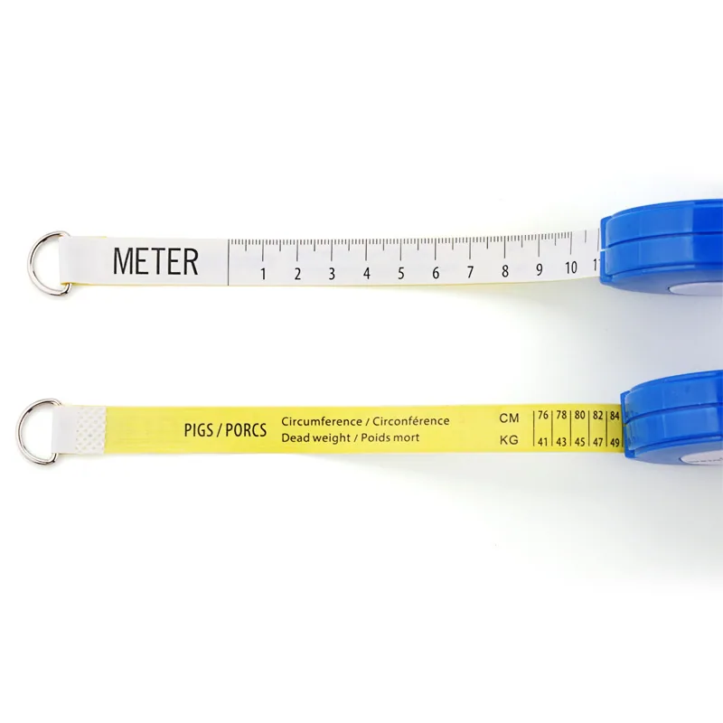Wentai tape measure for measuring the weight of pigs and cows, measuring milk, beef, and cowhide, measuring 2.5 meters for measu 2