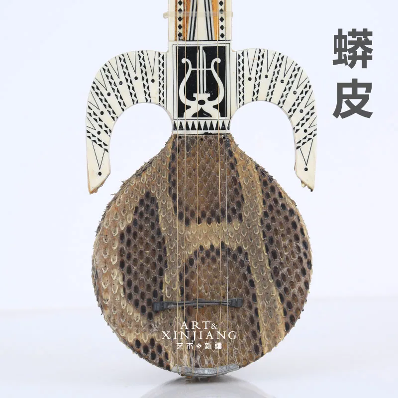 75cm Hot Wapu Python Skin Snake Skin Qin Elementary School Beginner's Beginner Small Stage Performance Beating Prop Xinjiang Eth