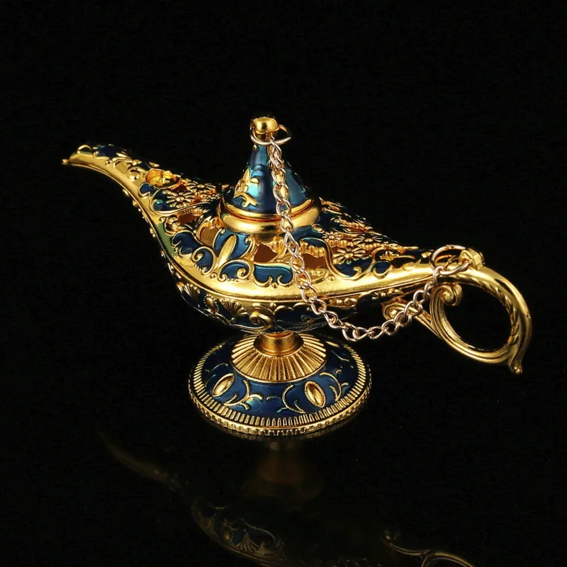 Aladdin's Magic Lamp, Russian Wishing Lamp, One Thousand and One Nights Blessings, Southeast Asian Style Handicraft Ornament