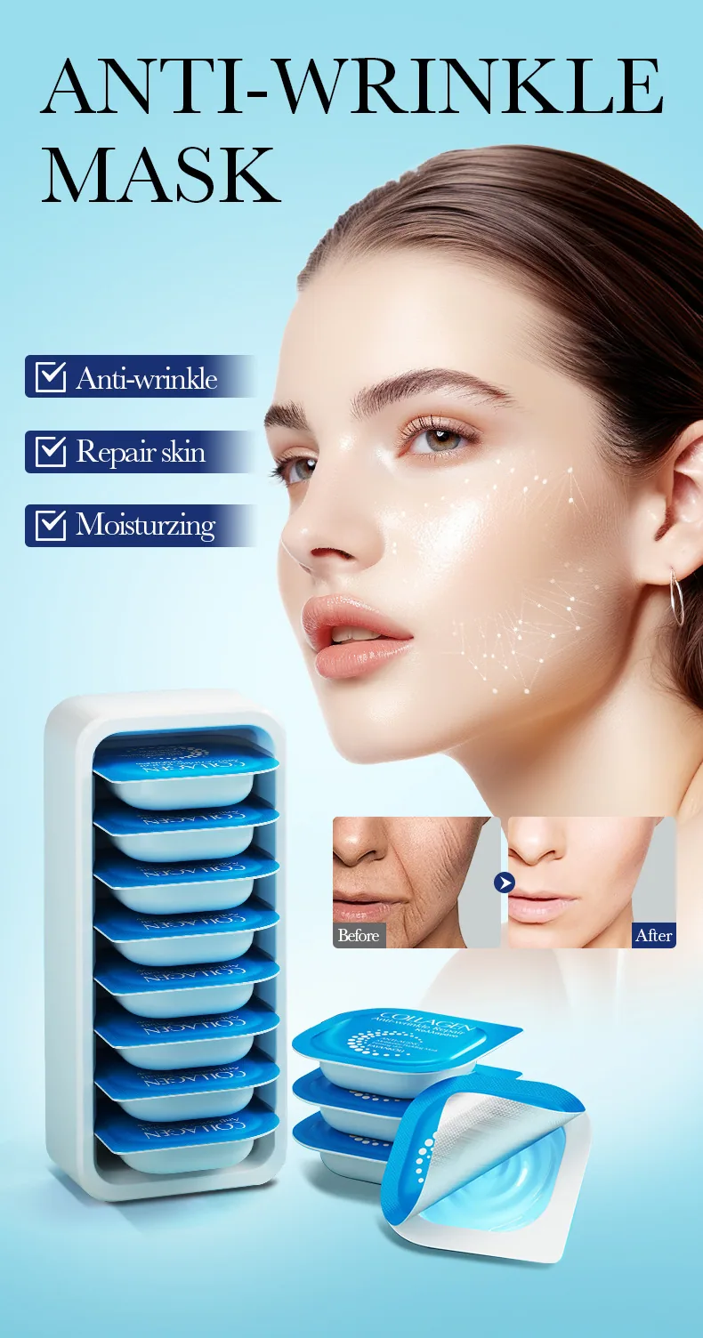 FAYANKOU pudding facial mask Brand and efficacy details Anti wrinkle repair collagen Yiwu Oou import and export face mask