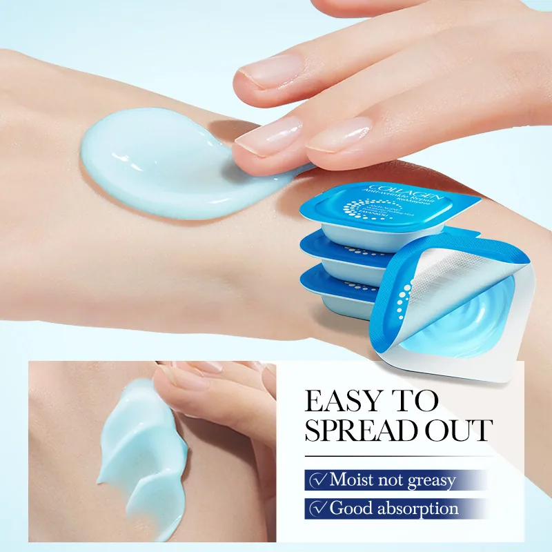 FAYANKOU pudding facial mask in multi-color style can display collagen anti wrinkle repair cross-border foreign trade face ma