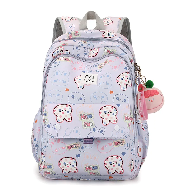 Ransel Kecil Segar Baru 2024 untuk Anak Perempuan, Siswa SMP dan SD, Ransel Kapasitas Besar untuk Anak Perempuan, Japa 2