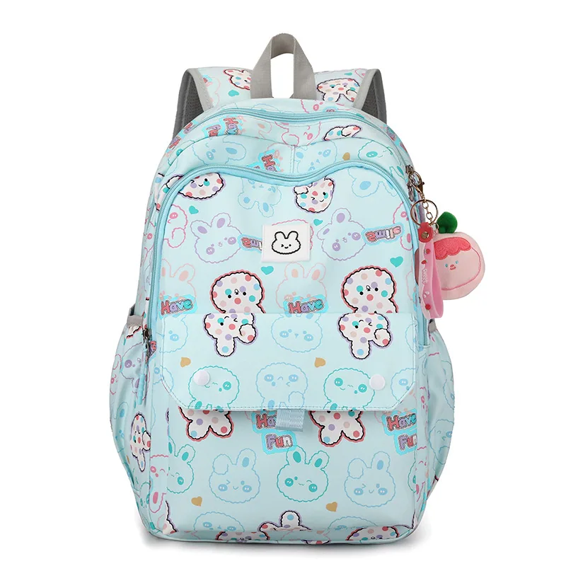 Ransel Kecil Segar Baru 2024 untuk Anak Perempuan, Siswa SMP dan SD, Ransel Kapasitas Besar untuk Anak Perempuan, Japa 4