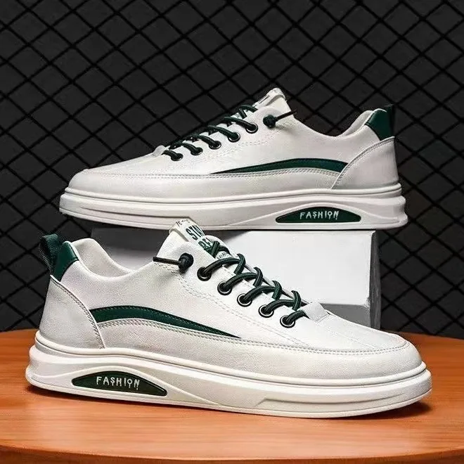 Men's shoes 2023 spring/summer new casual versatile board shoes men's white shoes student trendy shoes one-piece dropshipping sh