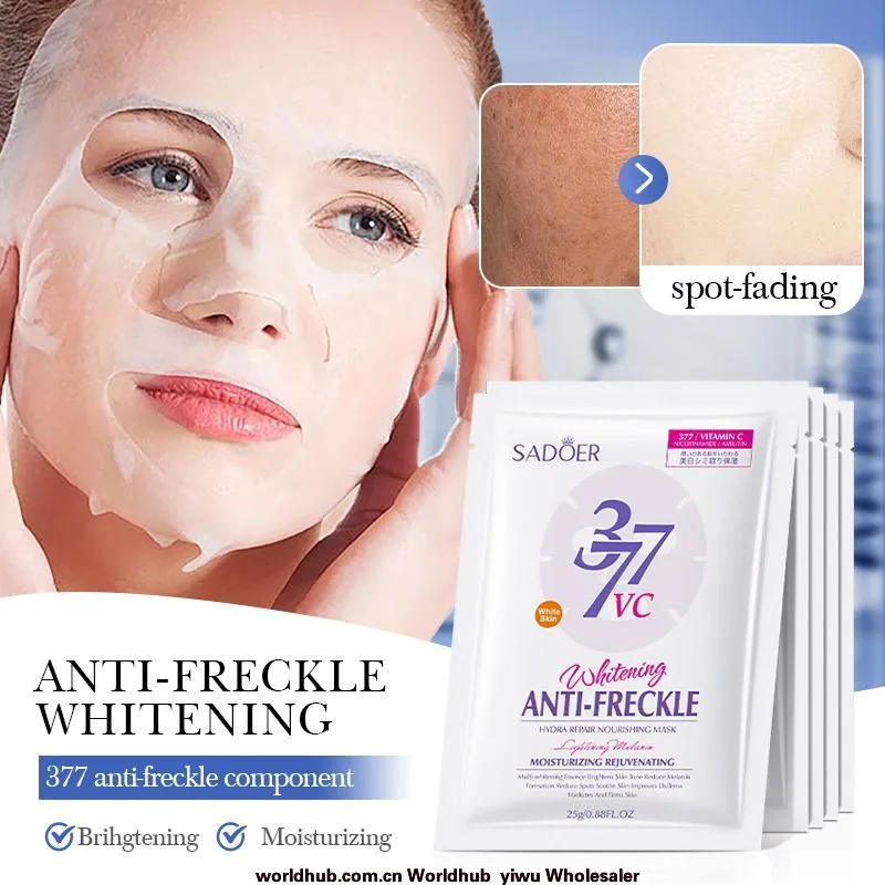 SADOER whitening and freckle removal moisturizing repair and nourishing mask, hydrating and moisturizing mask, cross-border f