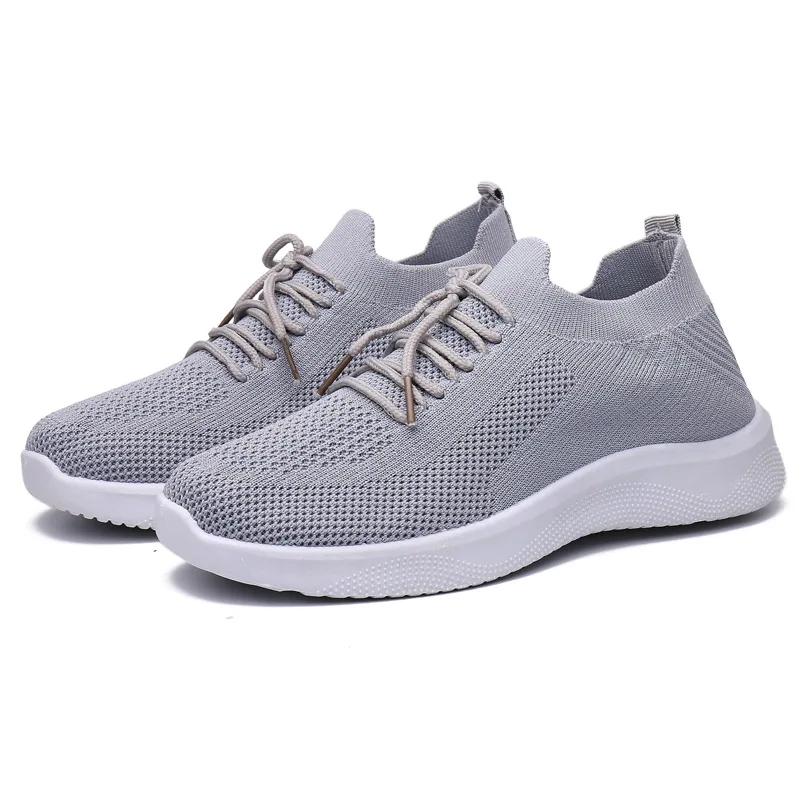 2023 Spring New Shoes: Children's Fly Weaving Breathable Casual Women's Shoes, Student Fashion Dad Shoes, Manufacturer Wholesale 2