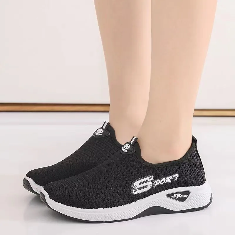 Spring New 2024 Women's Old Beijing Cloth Shoes, Casual, Comfortable, and Healthy Walking, One Step Casual Shoes, Female Manufac 3
