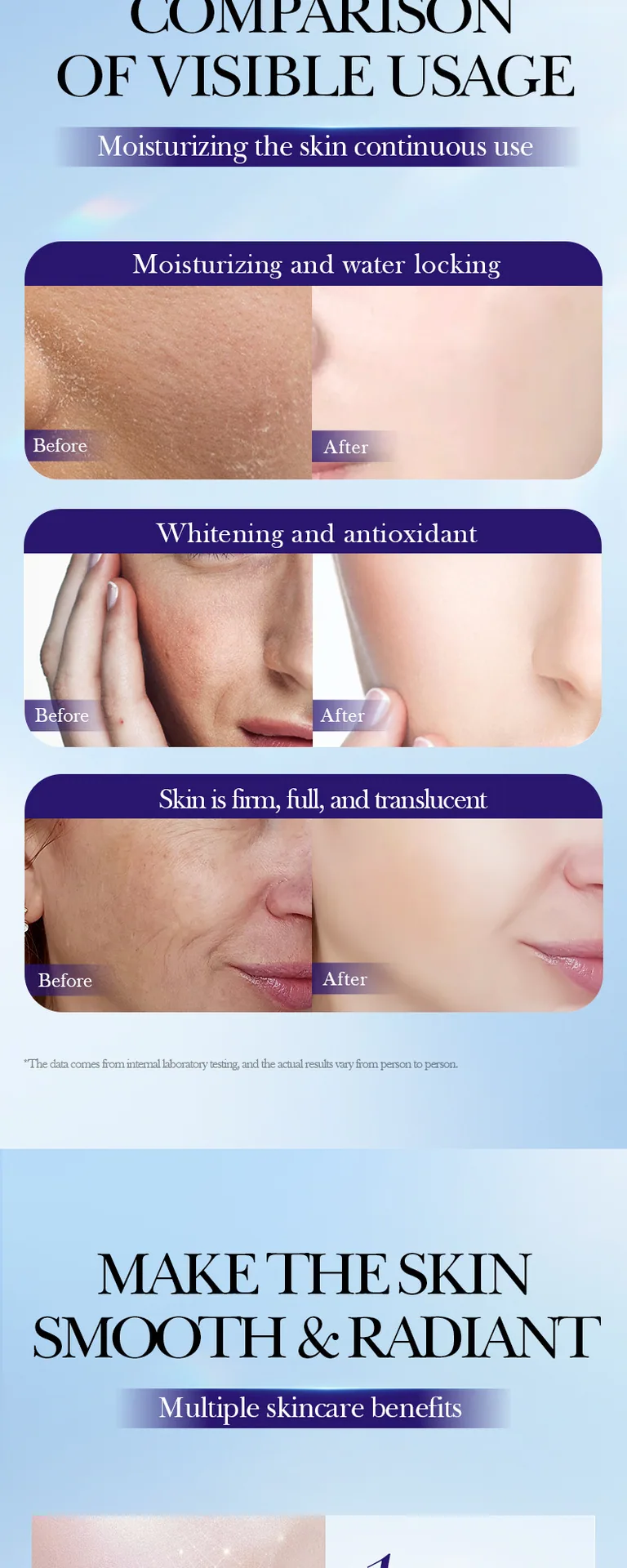 SADOER Evening Primrose Vitamin E High Moisturizing Cream Ingredients Selling Point Display Evening Primrose Vitamin E Deep M