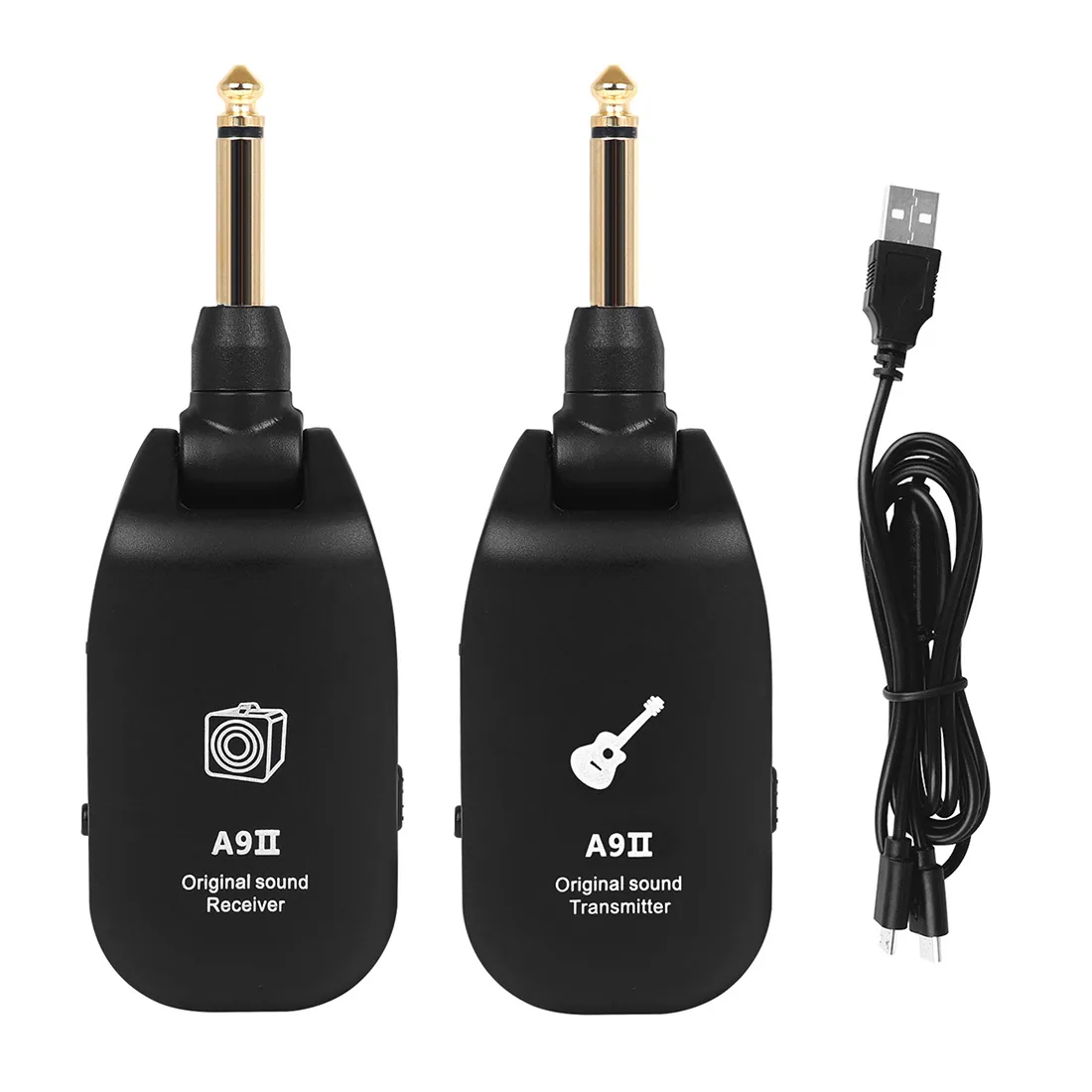 A9II Guitar Wireless Transmitter Receiver Instrument Wireless Transmission Audio Transceiver Electric Guitar Wireless Pickup 5
