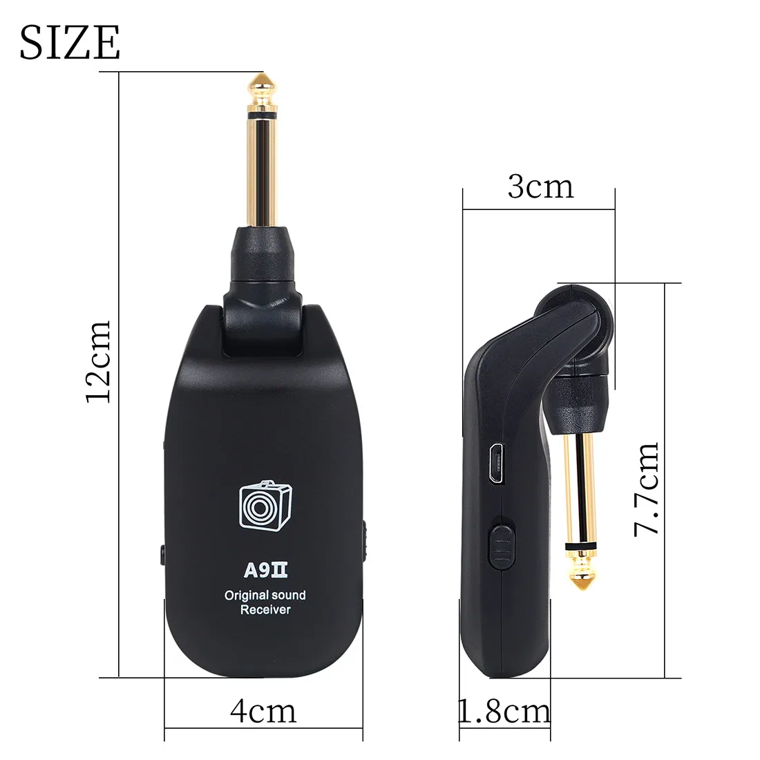 A9II Guitar Wireless Transmitter Receiver Instrument Wireless Transmission Audio Transceiver Electric Guitar Wireless Pickup 7