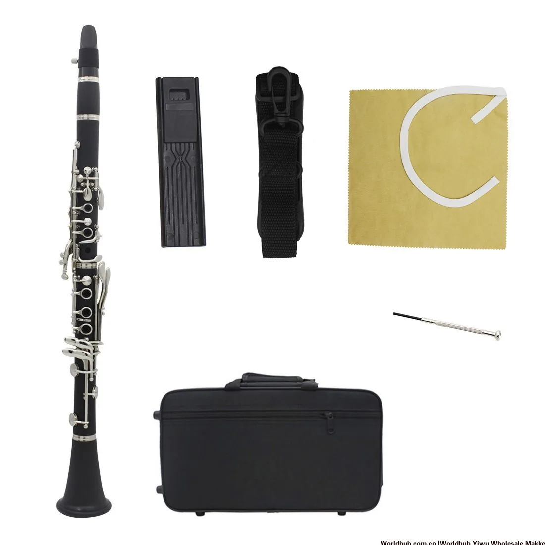 The clarinet is lowered to B-key with 17 keys, while the clarinet is played by children and adults for beginners. The clarine
