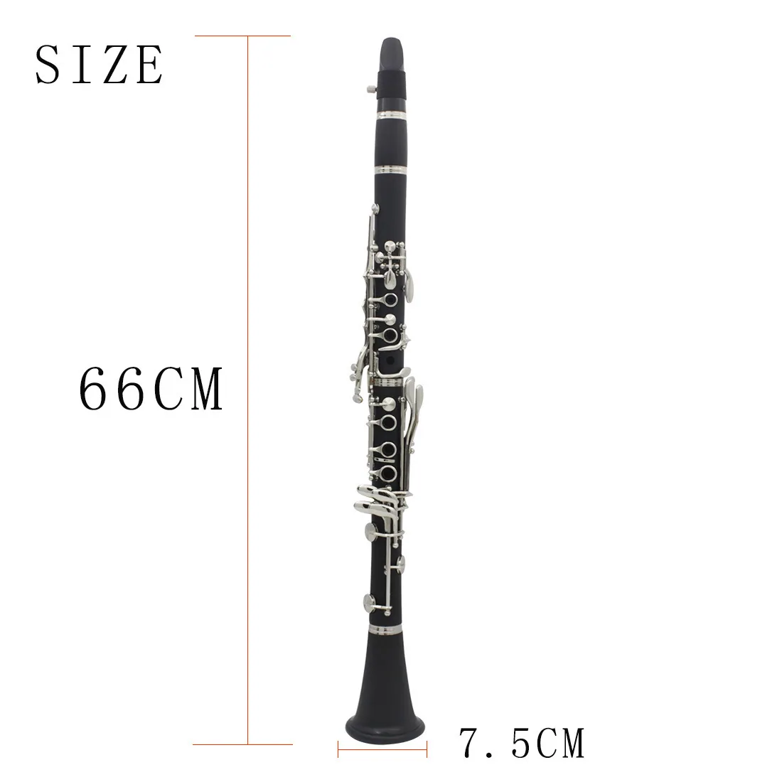 The clarinet is lowered to B-key with 17 keys, while the clarinet is played by children and adults for beginners. The clarinet i 10