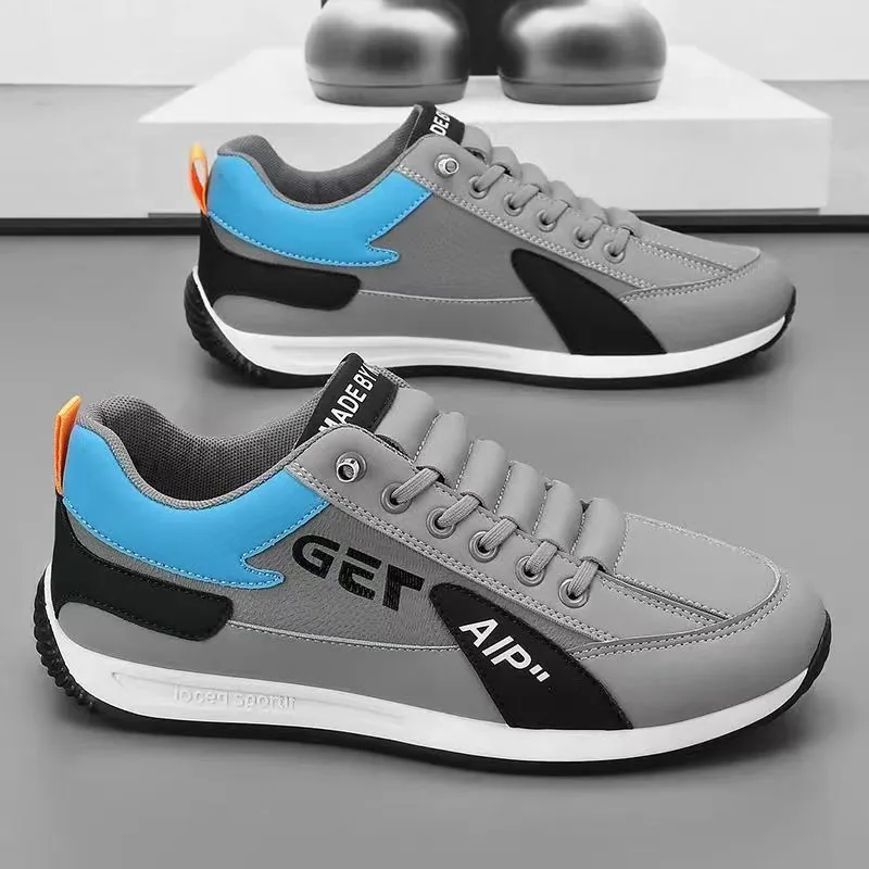 Herren 2024 Frühjahr neue Herren weiße Schuhe trendige Forrest Gump Schuhe leichte atmungsaktive Laufschuhe Herren Großhandel 2