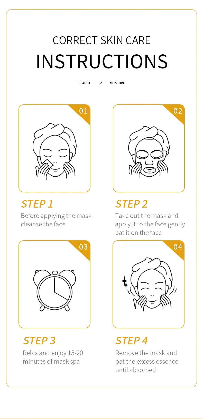 The use scene of BIOAOU rice puree moisturizing facial mask, moisturizing and moisturizing facial care, cross-border foreign 