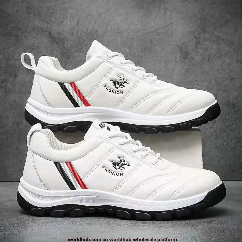 2022 autumn and winter dad trendy shoes men's casual sports shoes Korean version comfortable white shoes student school runni