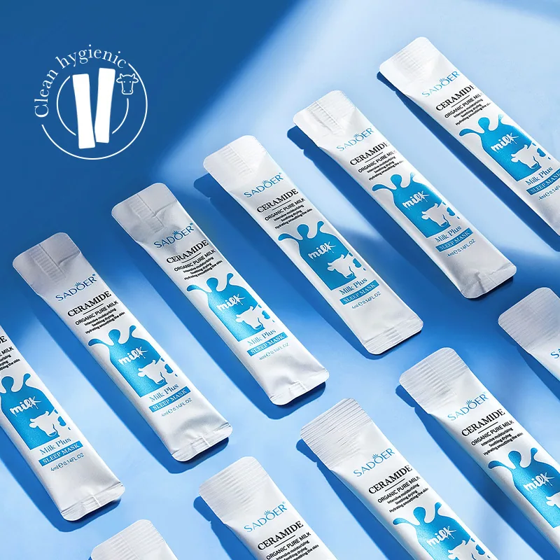 SADOER ceramide milk sleep facial mask details feature moisturizing, skin rejuvenating, smooth cross-border e-commerce wholes