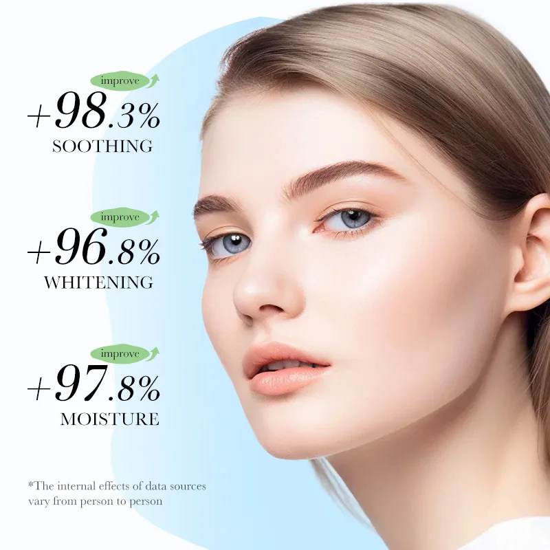 Single piece size annotation drawing of SADOER kiwi facial mask, portable facial mask specification display