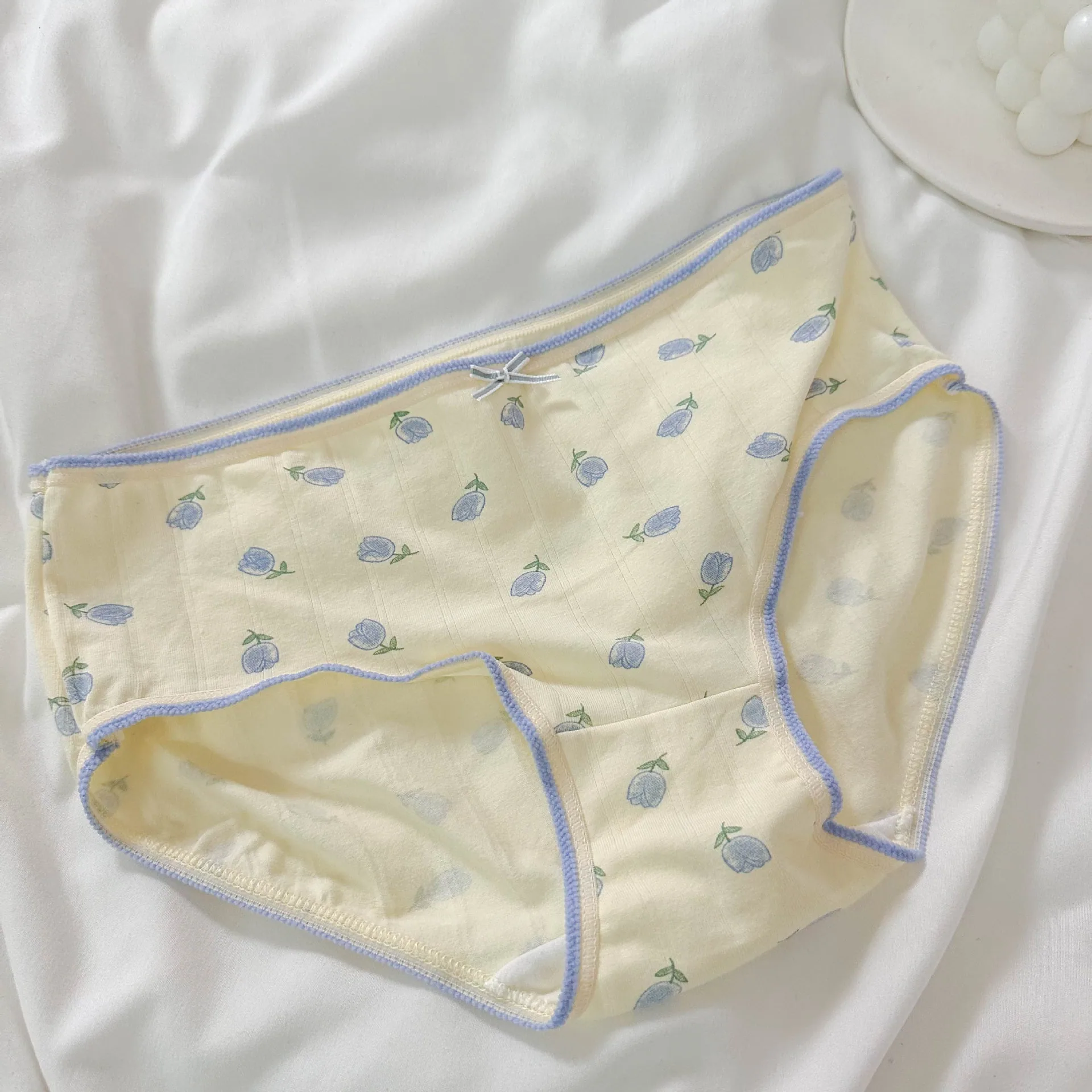 A-class cotton~Japanese underwear made of pure cotton, printed for girls, low waist, comfortable and breathable, pure cotton wom 4