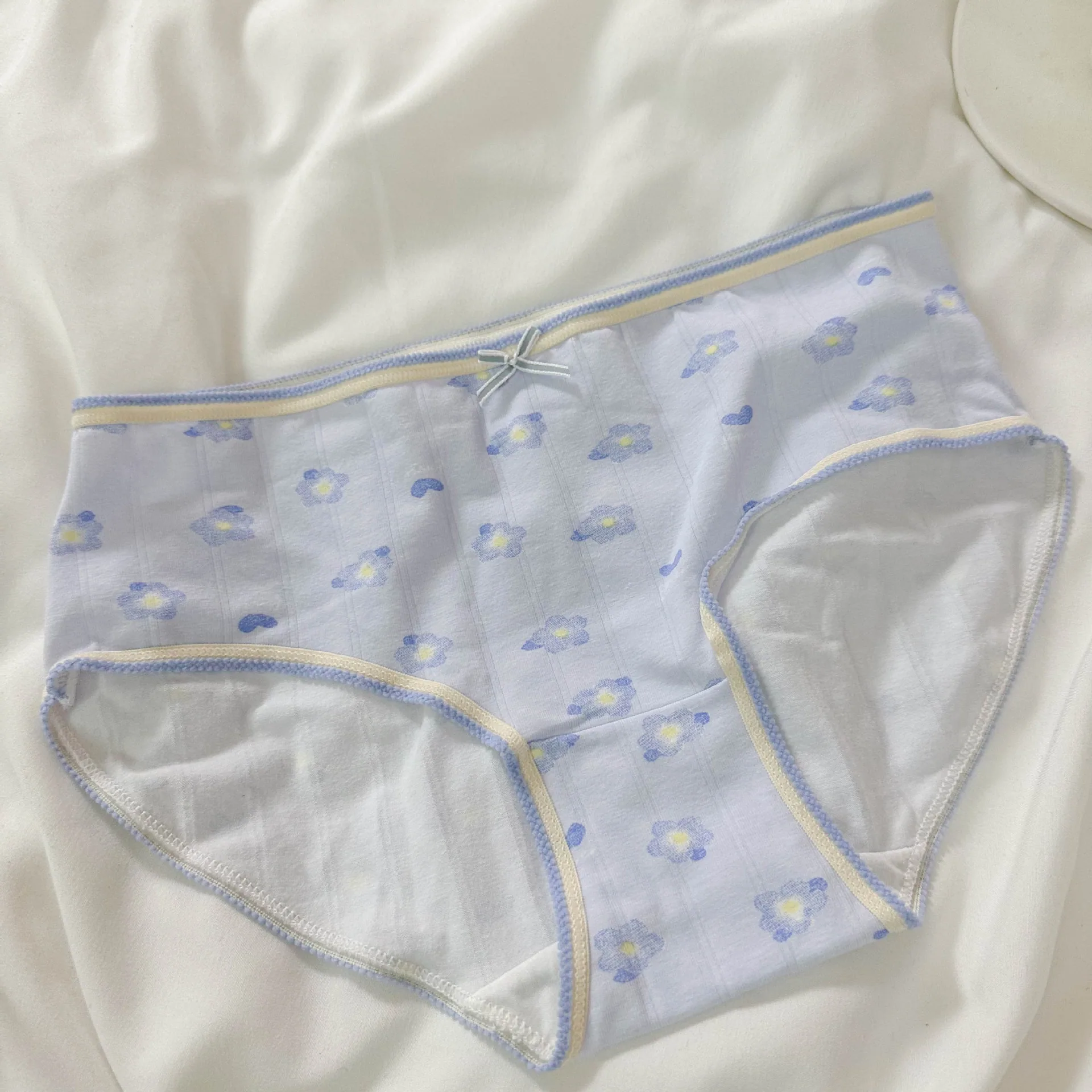 A-class cotton~Japanese underwear made of pure cotton, printed for girls, low waist, comfortable and breathable, pure cotton wom 2