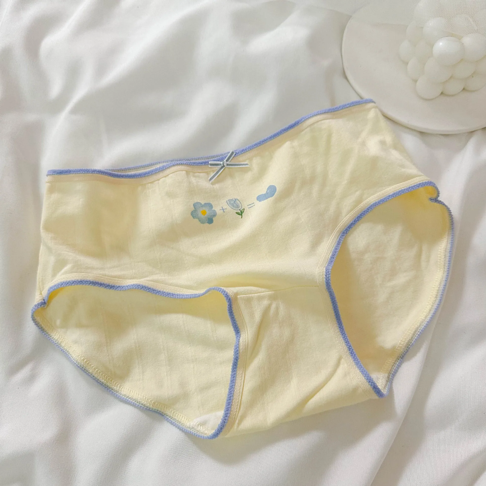 A-class cotton~Japanese underwear made of pure cotton, printed for girls, low waist, comfortable and breathable, pure cotton wom