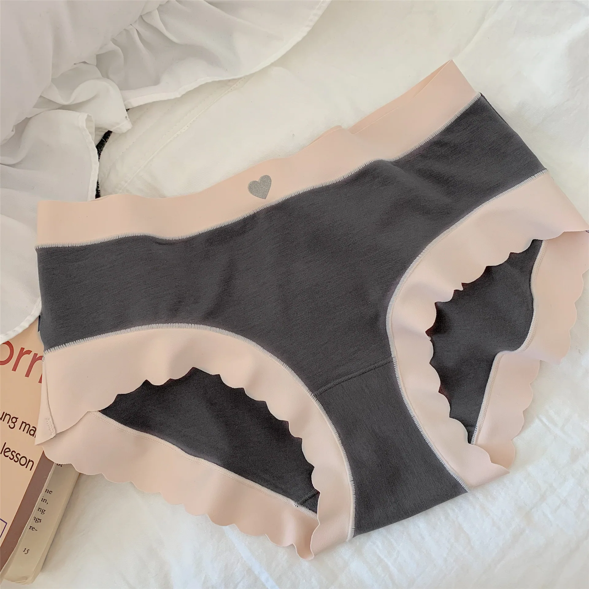 Gentle Pink Mist~Underwear Women Modal Edge Women No Trace Women Comfortable Women Triangle Pants - Other Underwear 5