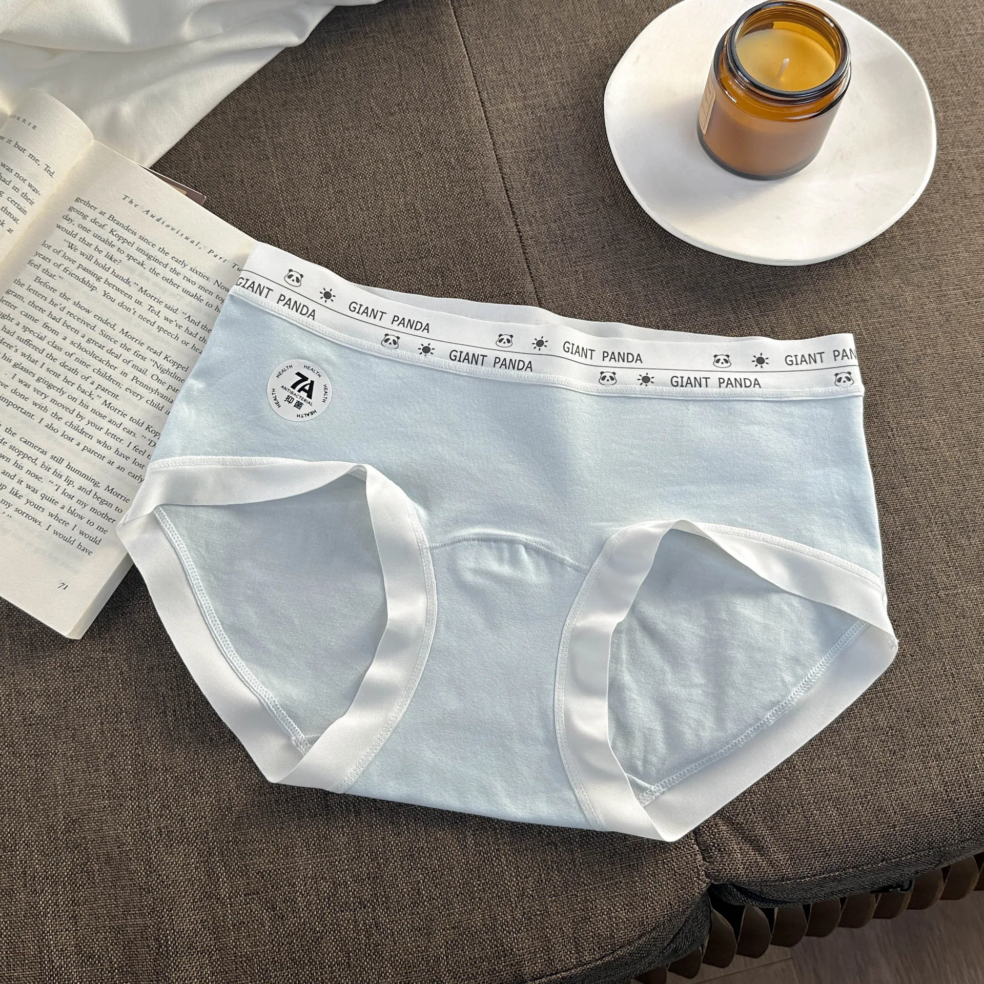 Erweiterter Schritt 7A antibakterielle Unterwäsche aus reiner Baumwolle Damen A-Klasse nahtlos reine Baumwolle 16CM antibakterielle Unterseite Damen un 3