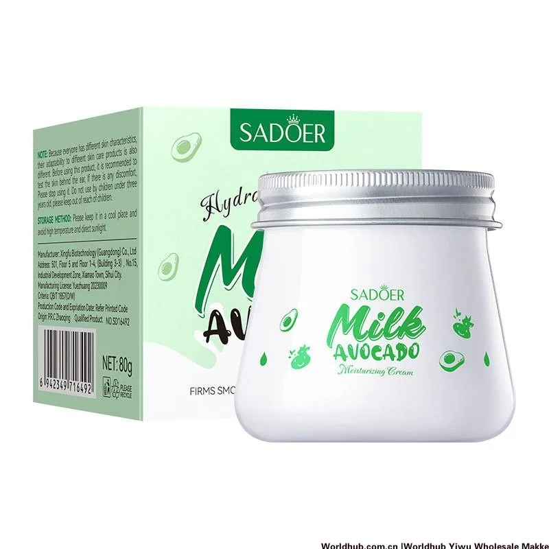 SADOER Milk Peach Moisturizing Cream Smooth and delicate moisturizing skin cream cross-border foreign trade wholesale - Face & Body Mask 2