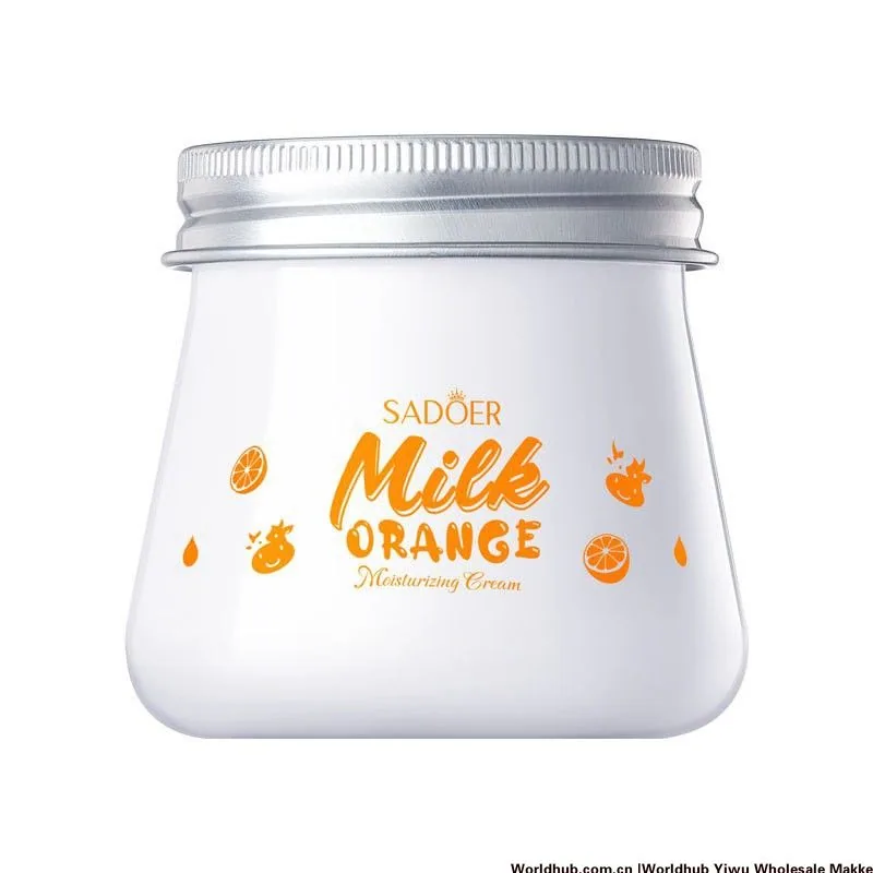 SADOER Milk Peach Moisturizing Cream Smooth and delicate moisturizing skin cream cross-border foreign trade wholesale - Face & Body Mask 3