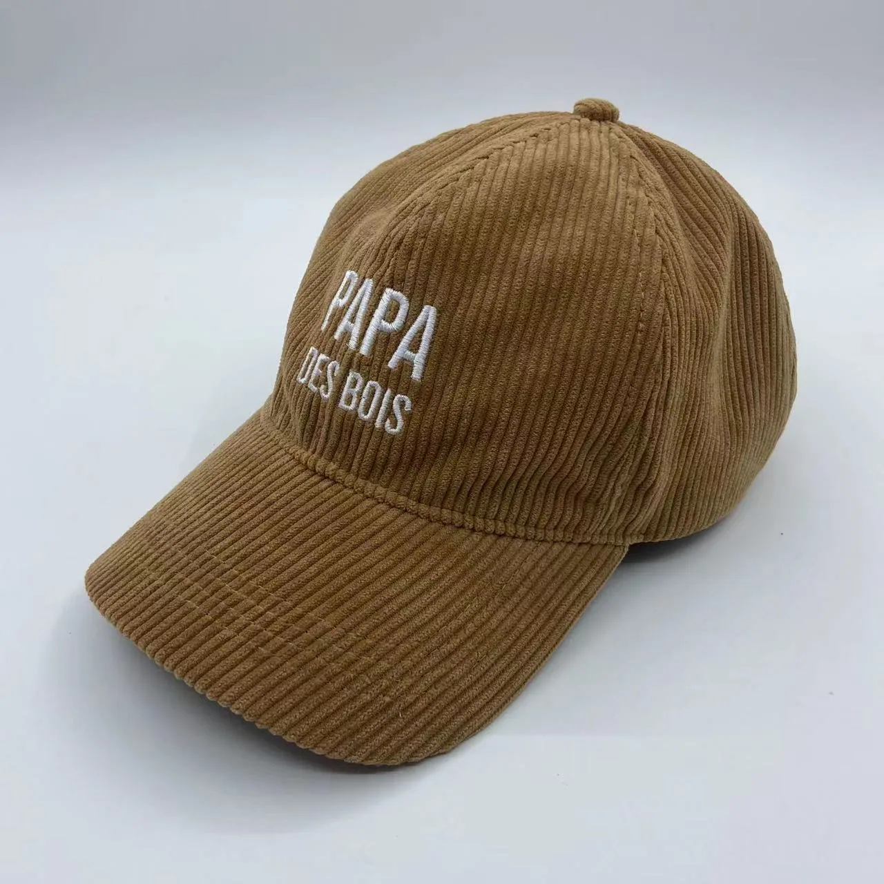 All cotton baseball cap corduroy duckbill cap 2022 baseball cap Korean version men's and women's versatile solid color all cotto 12
