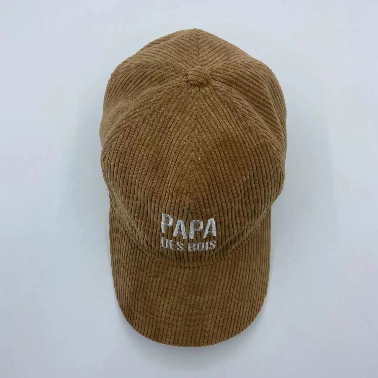 All cotton baseball cap corduroy duckbill cap 2022 baseball cap Korean version men's and women's versatile solid color all cotto 3