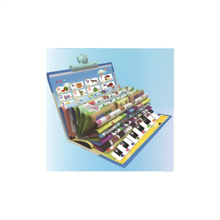 ELETREE livre transfrontalier pour enfants en russe, éducation de la petite enfance, Puzzle d'éveil, livre électronique d'apprentissage 2