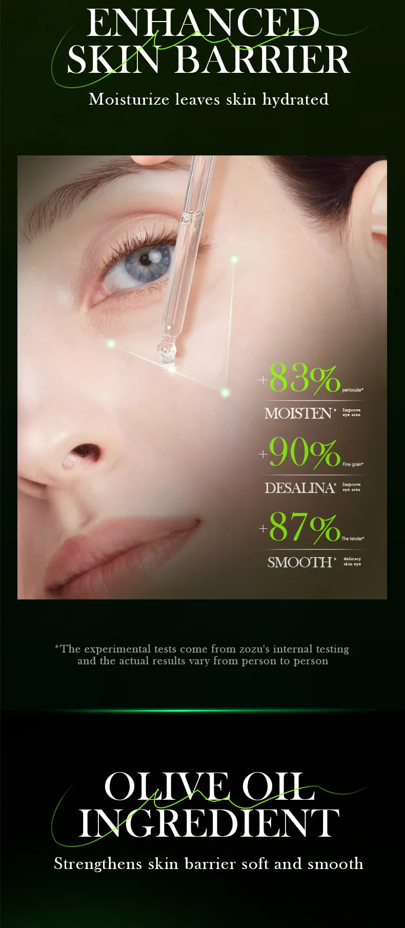 ZOZU olive oil repair essence multi specification optional cross-border foreign trade wholesale skin care essence to improve 