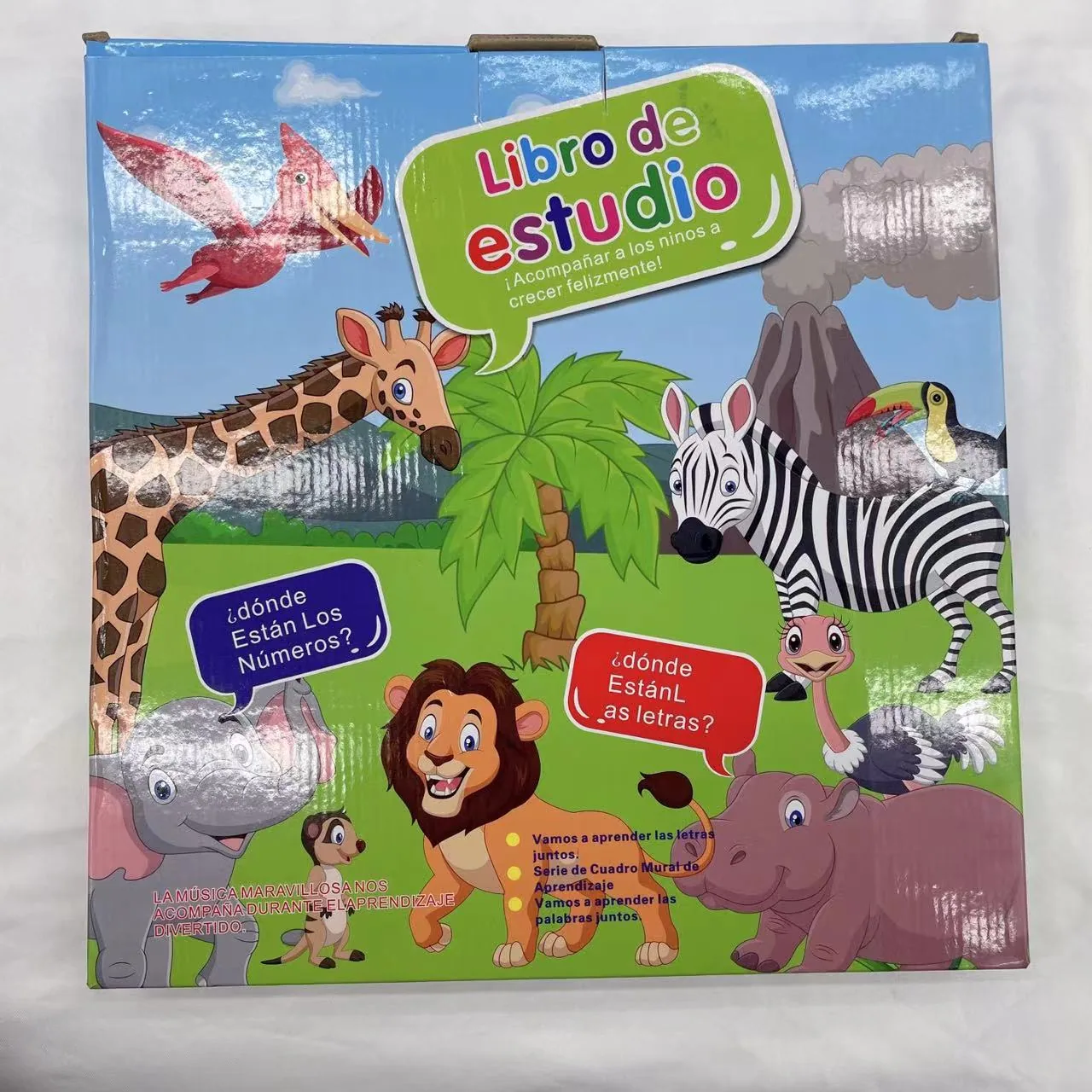 Cross border Spanish English bilingual books for children's intelligence and early education, parent-child interaction, audio po 4