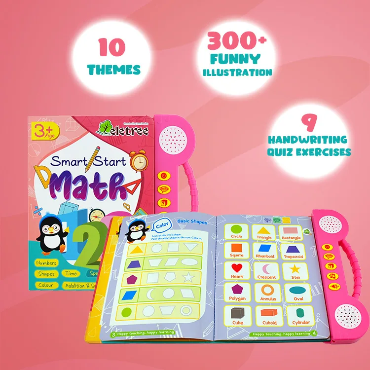 ELETREE Cross border Children's Early Education Cognitive Learning Machine English Reading Voice Math Point Reading Kids Toys 2