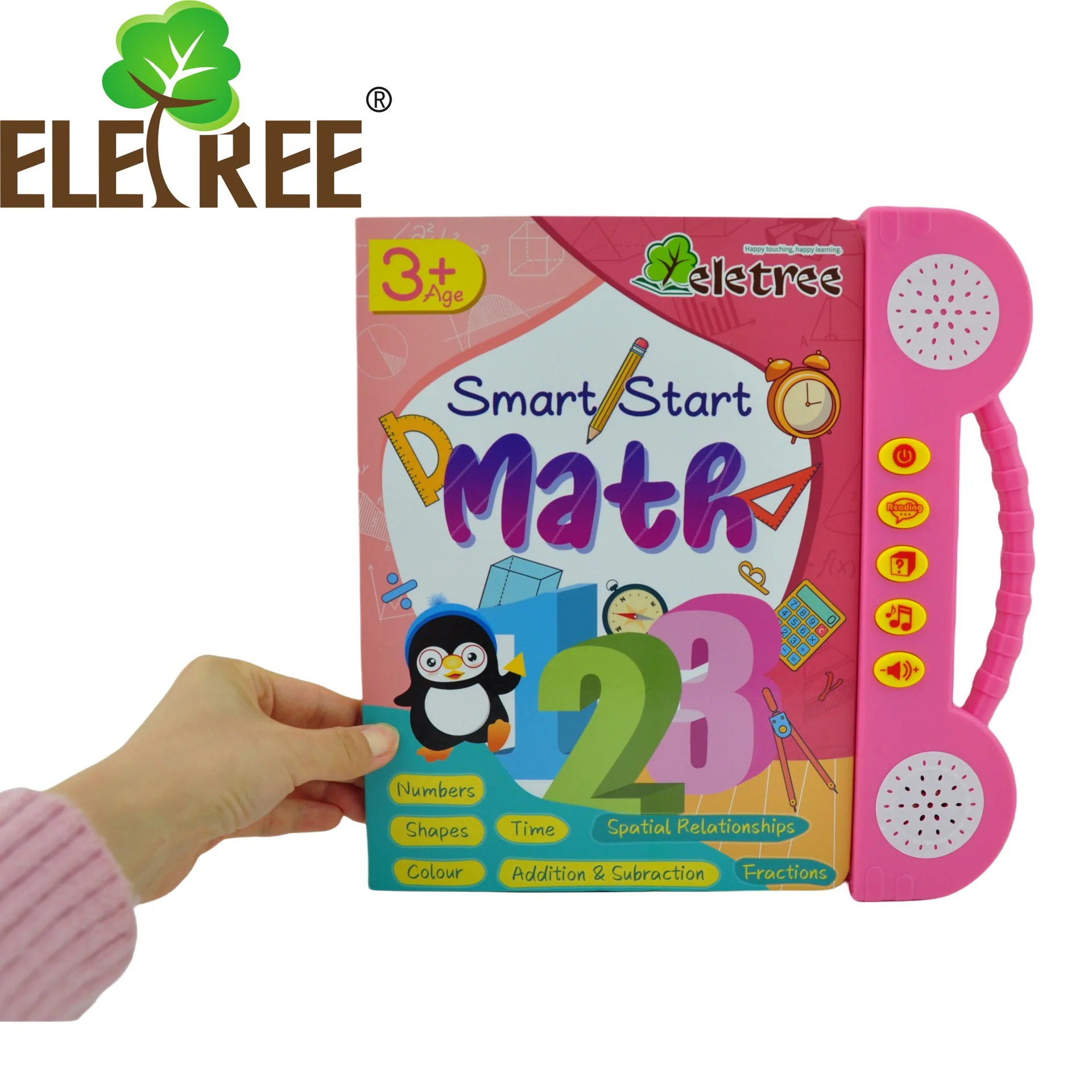 ELETREE Cross border Children's Early Education Cognitive Learning Machine English Reading Voice Math Point Reading Kids Toys 3