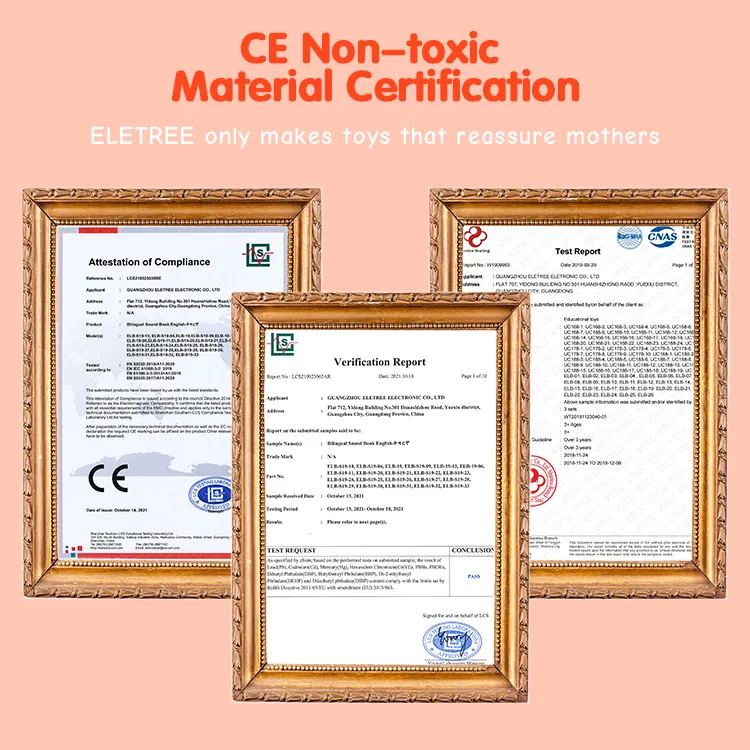 ELETREE Cross border Children's Early Education Cognitive Learning Machine English Reading Voice Math Point Reading Kids Toys 6