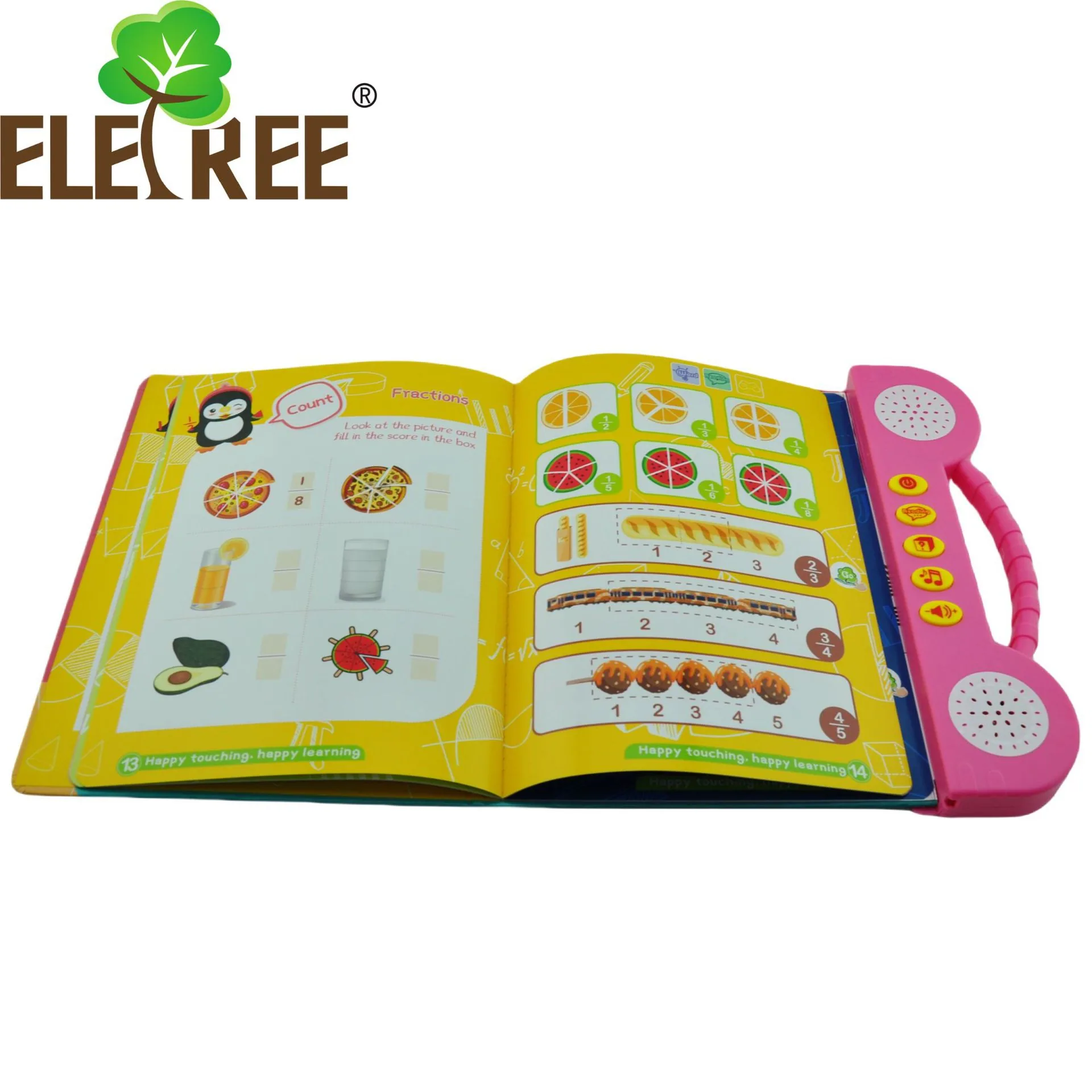 ELETREE Cross border Children's Early Education Cognitive Learning Machine English Reading Voice Math Point Reading Kids Toys
