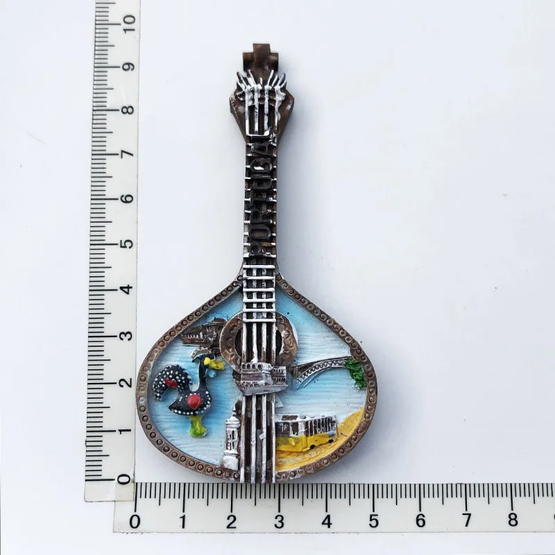 Wholesale cross-border goods from manufacturers, Lisbon, Portugal, tourism commemorative crafts, resin painted magnets, refriger 10
