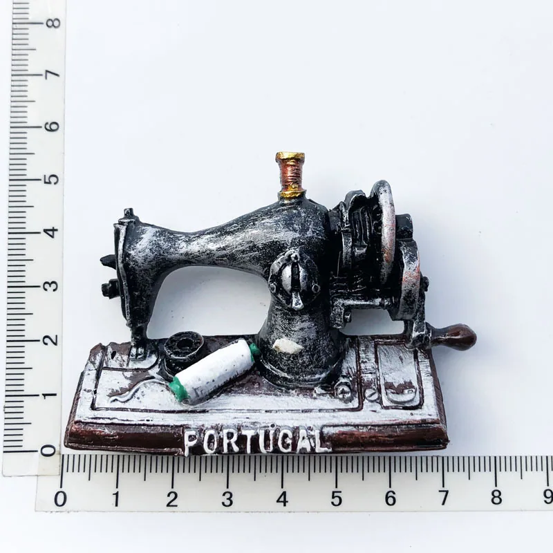 Wholesale cross-border goods from manufacturers, Lisbon, Portugal, tourism commemorative crafts, resin painted magnets, refriger 7