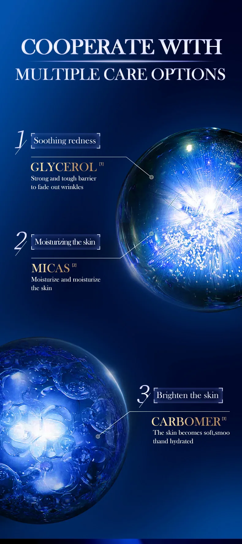 SADOER Hyaluronic Acid B5 Repair Sleep facial mask Ingredients and Efficacy Description Hydrating and Moisturizing Repair fac